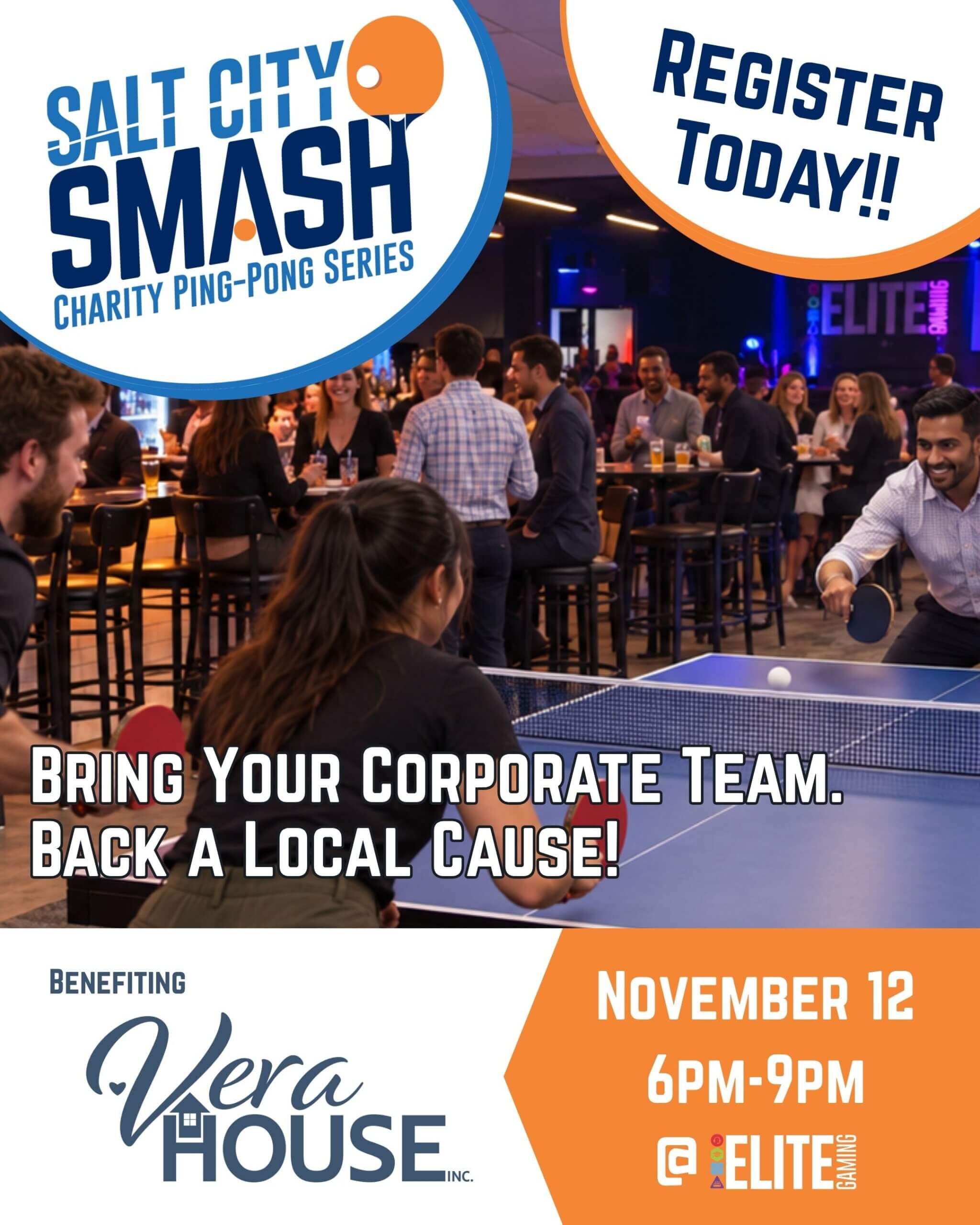 Salt City Smash Charity Ping-Pong Series